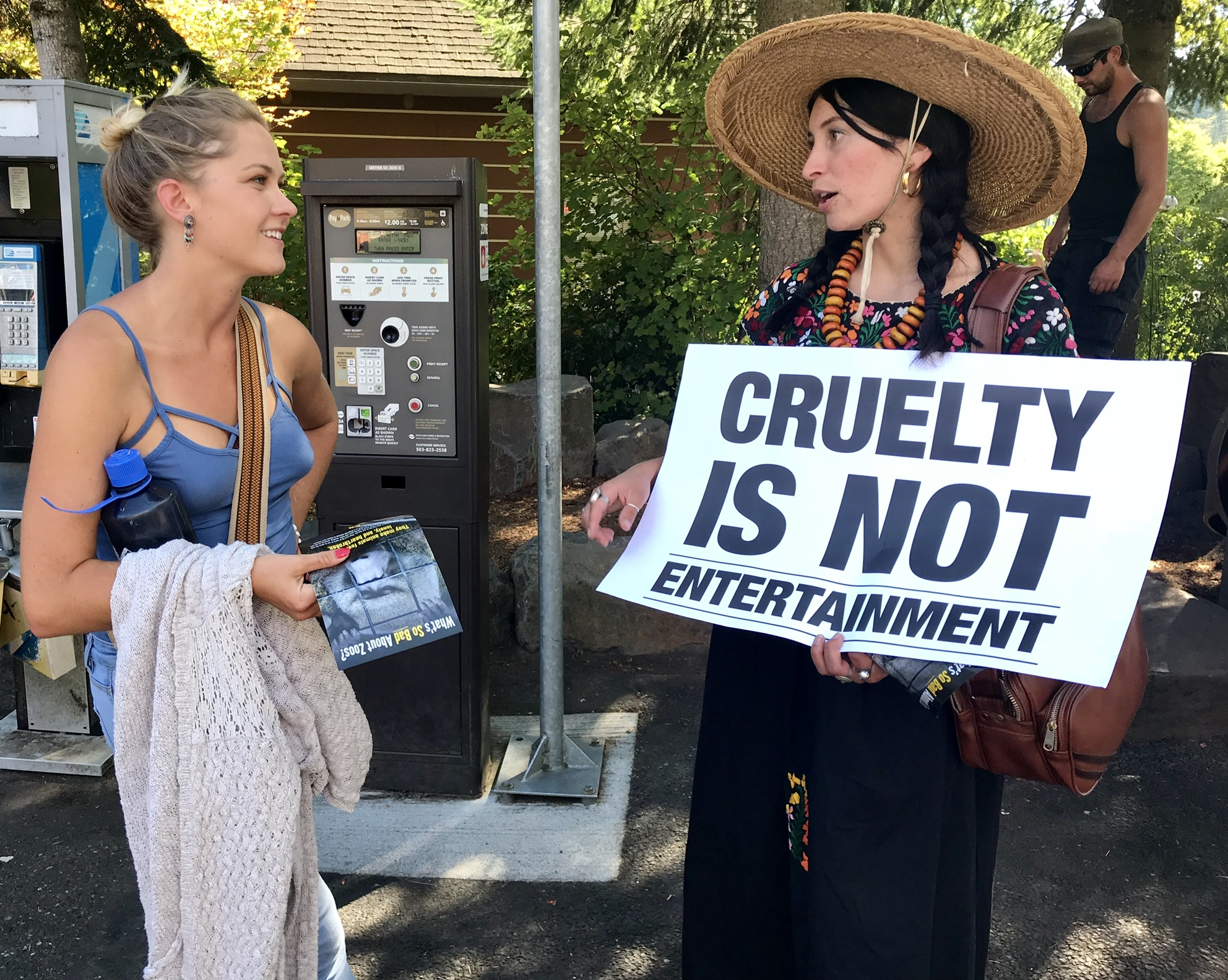captivity kills Portland Animal Save Free the Oregon Zoo Elephants protest cruelty is not entertainment