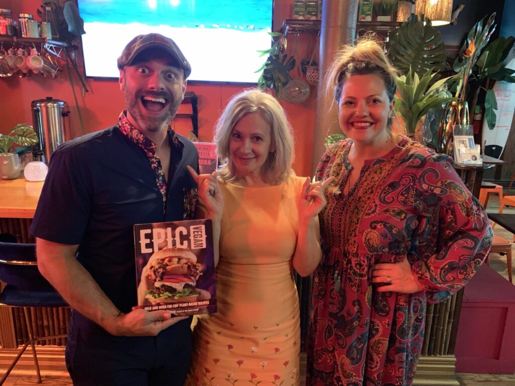 Dustin Harder, Elysabeth Alfano, MacKenzie DeVito at No Bones Beach Club