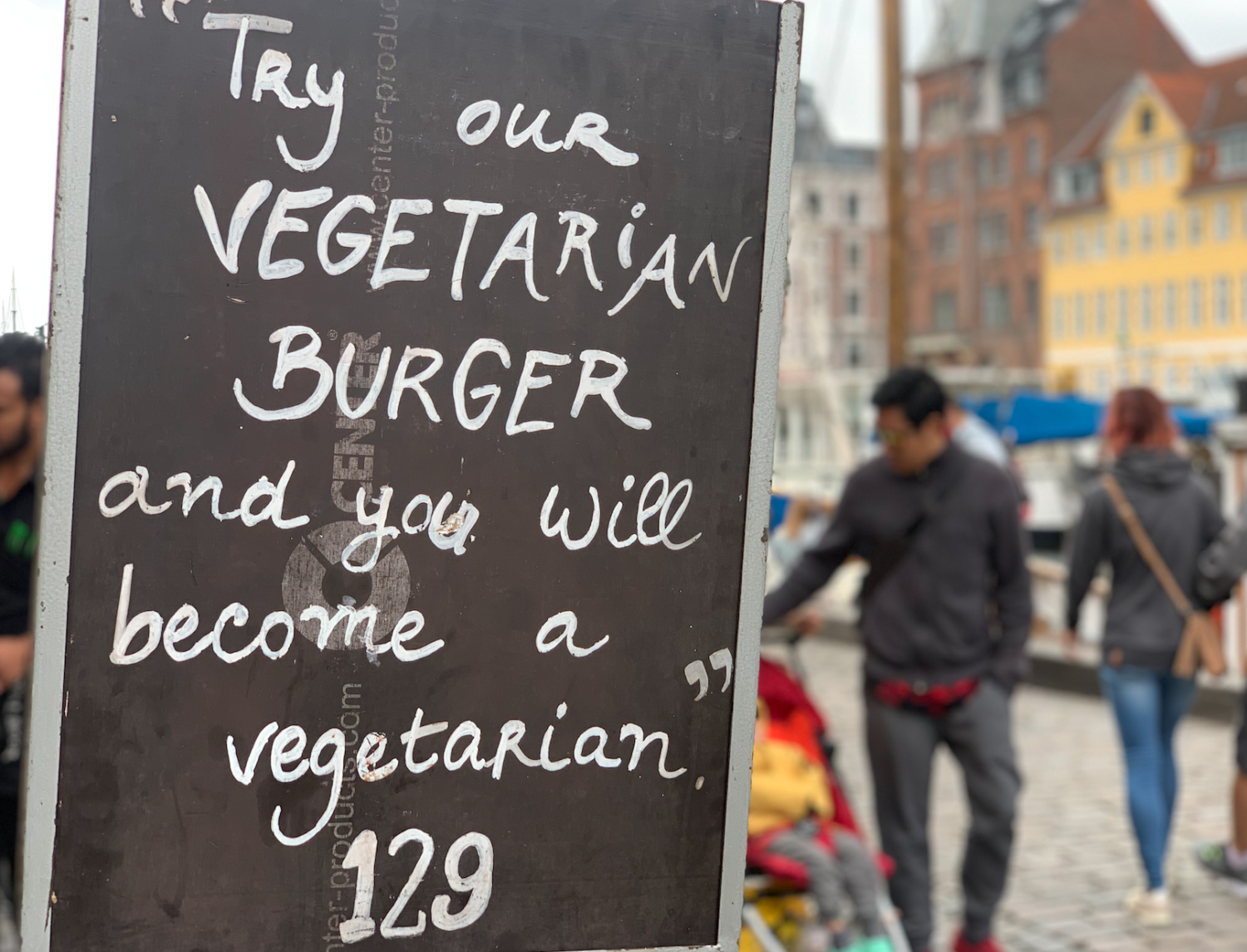 vegetarian sign
