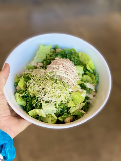 vegan caesar salad plant-based eating vegan food lunchbreaklive