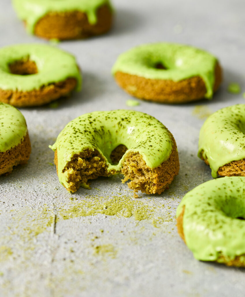 matcha donuts janeunchained lunchbreaklive