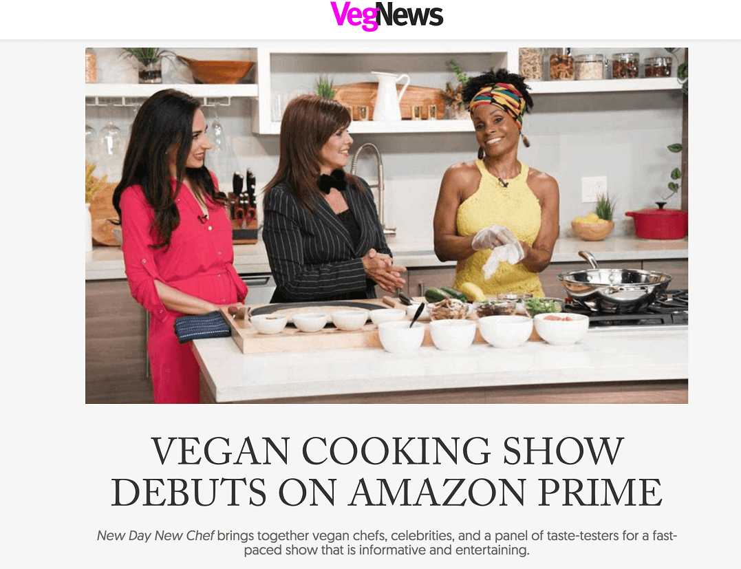 Carissa Kranz & Jane Unchained co-host New Day New Chef Season 1