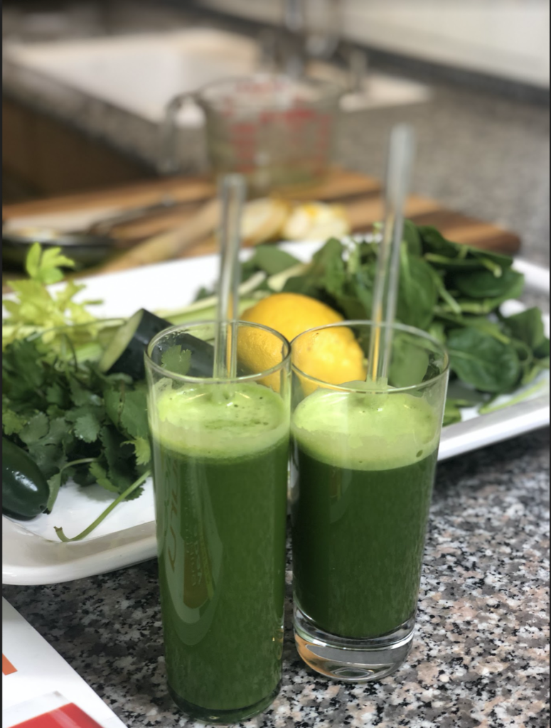 green juice lunchbreaklive