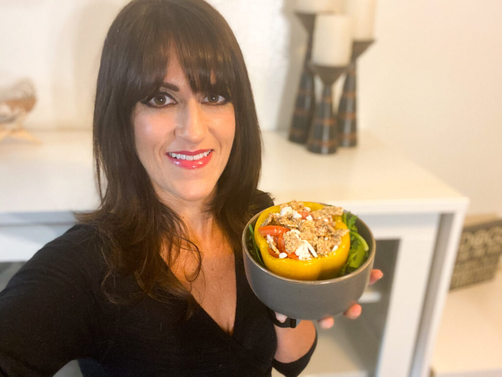 vegan stuffed peppers