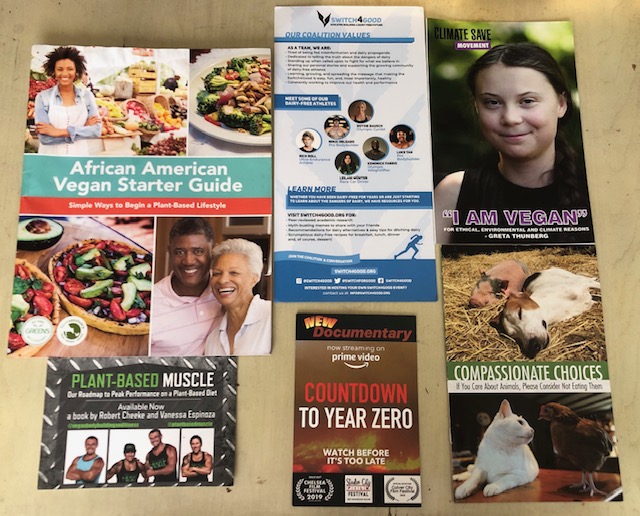 vegan pamphlets