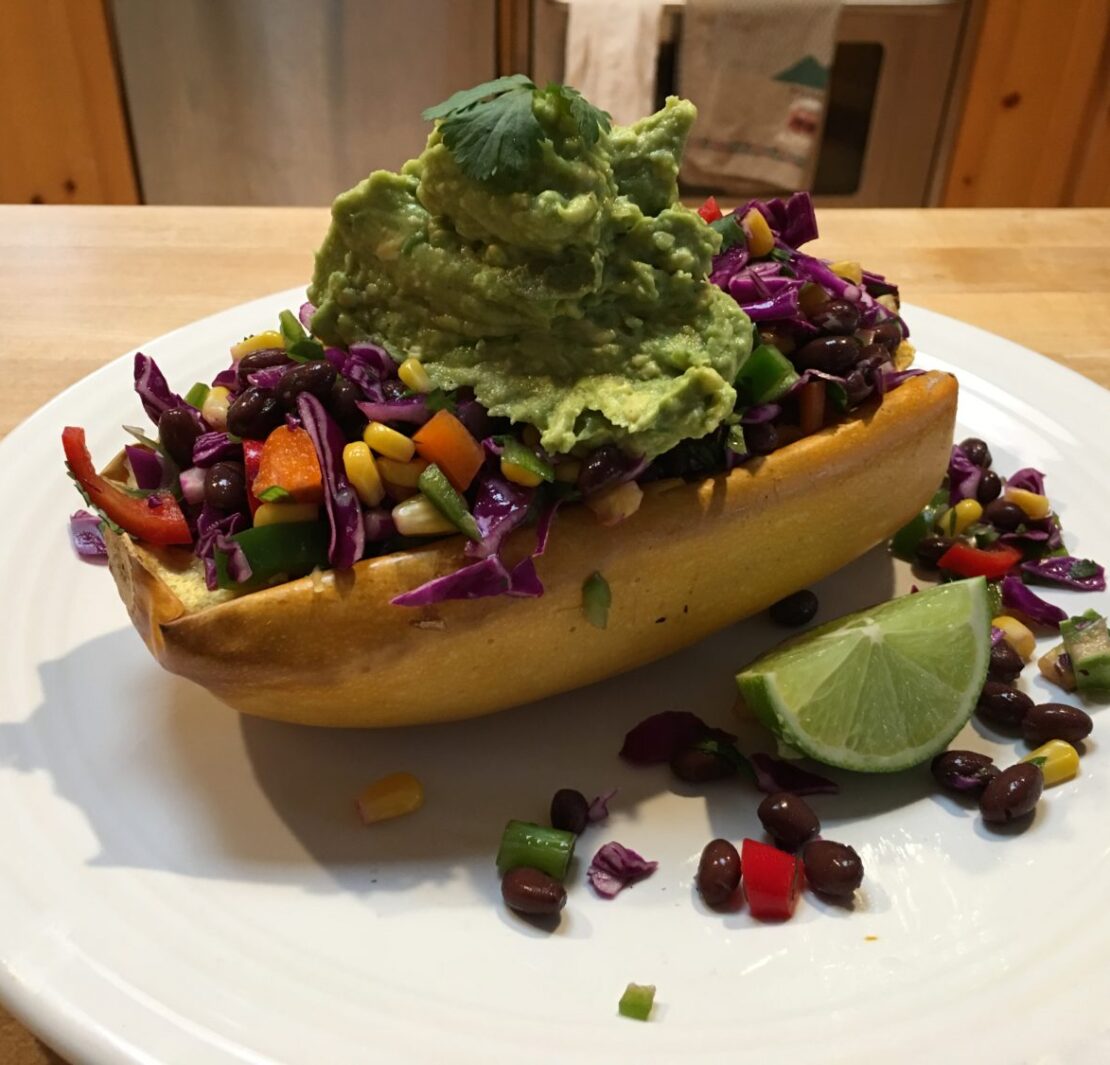 vegan burrito bowl