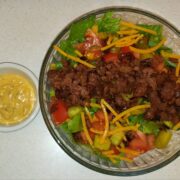 vegan big mac salad
