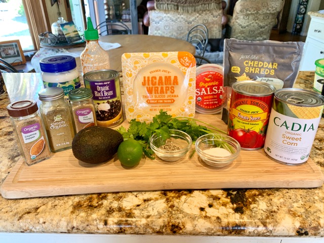 jicama tacos ingredients