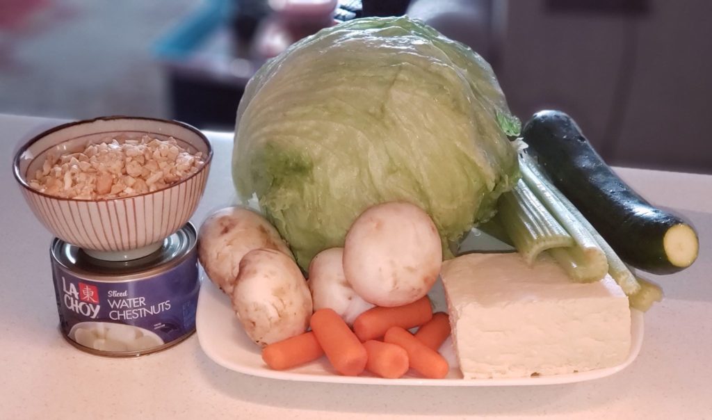 vegan lettuce wrap ingredients