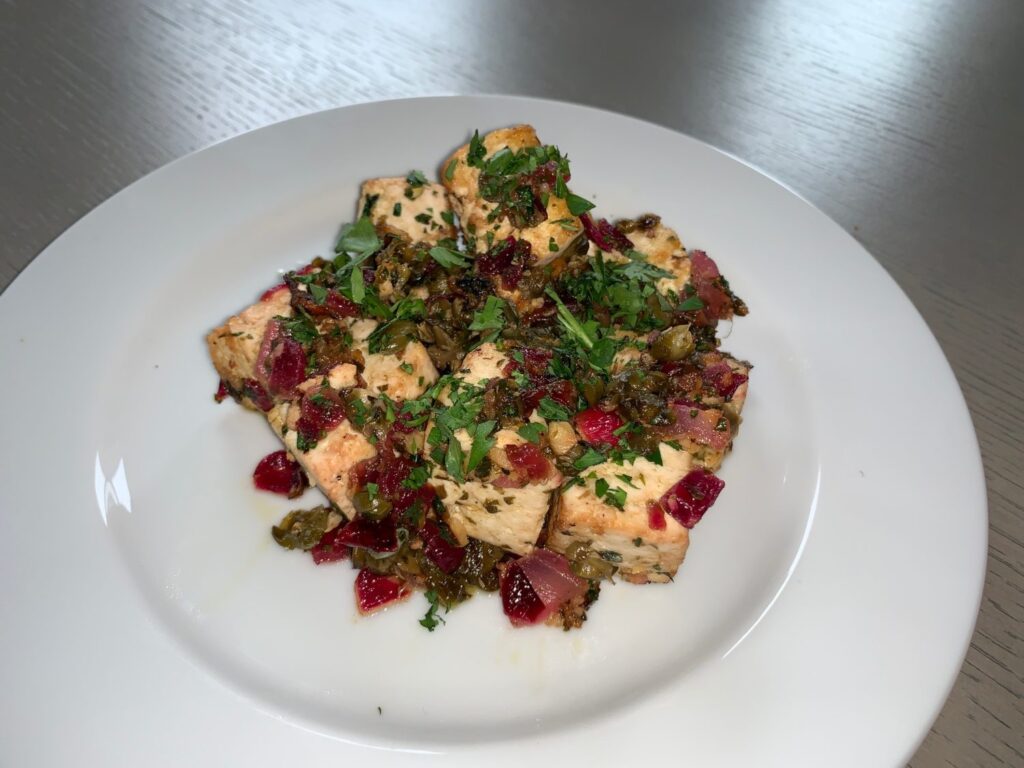 Tofu Piccata