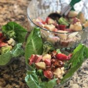vegan rainbow potato salad