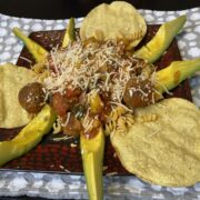 vegan meatballs and pasta