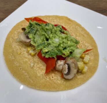 vegan mushroom tacos