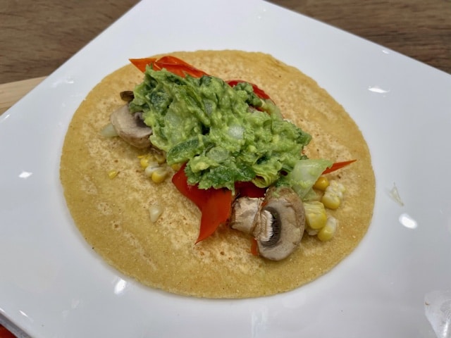 vegan mushroom tacos
