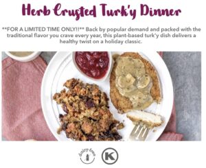 Veestro Herb Crusted Turky Dinner