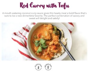Veestro Red Curry with Tofu