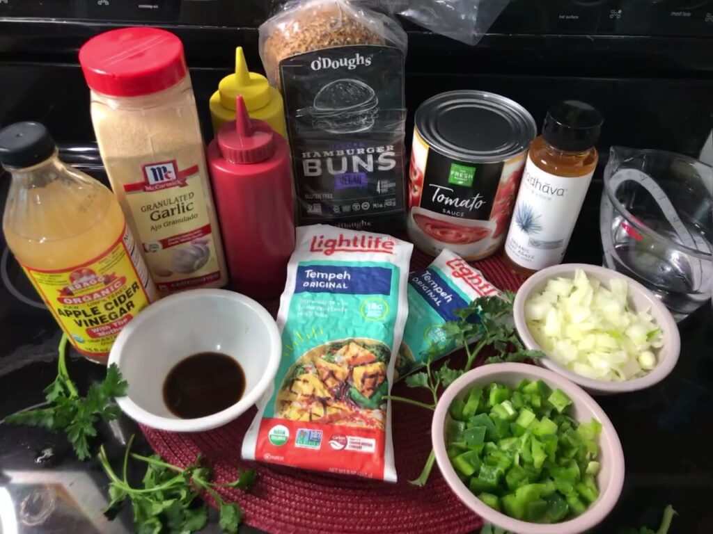 21 day vegan kickstart tempeh sloppy joe ingredients