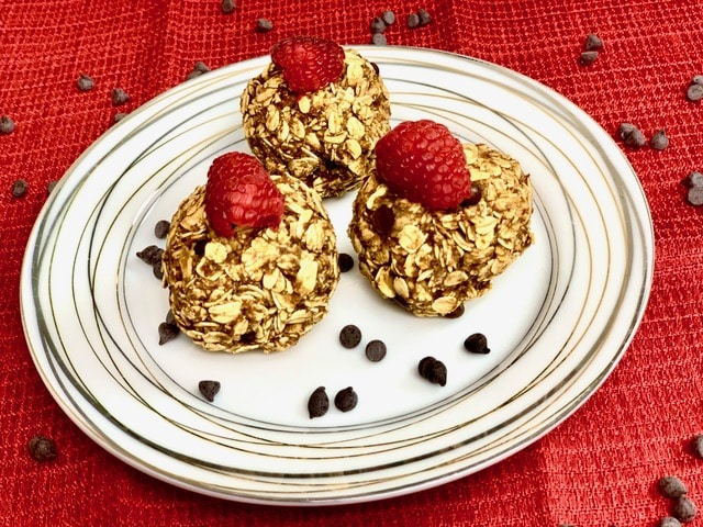 easy vegan recipes: Finished baked oatmeal cups