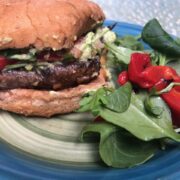 21 day vegan kickstart portobello mushroom burger