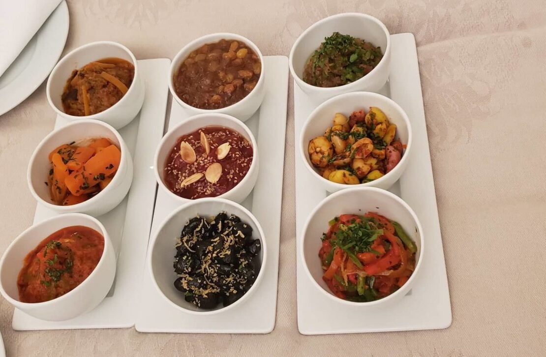 Marrakesh vegan dishes