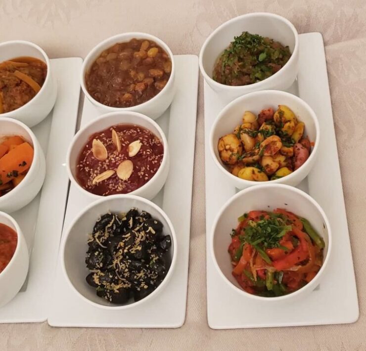 Marrakesh vegan dishes