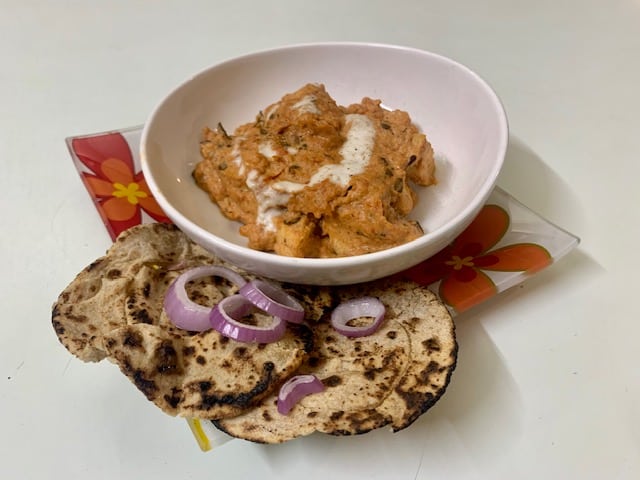 Finished vegan Indian recipesShahee Paneer