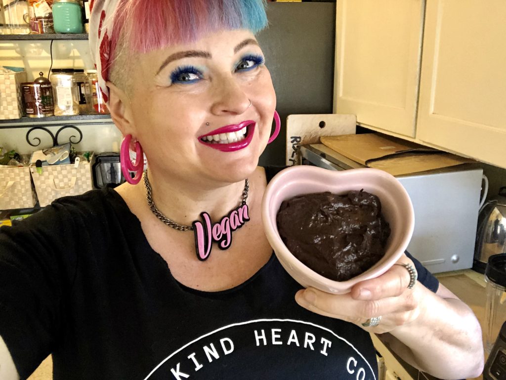 Melanie and her Chocolate Mousse
