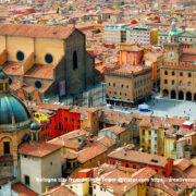 City of Bologna from above