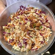 vegan buffalo chicken salad
