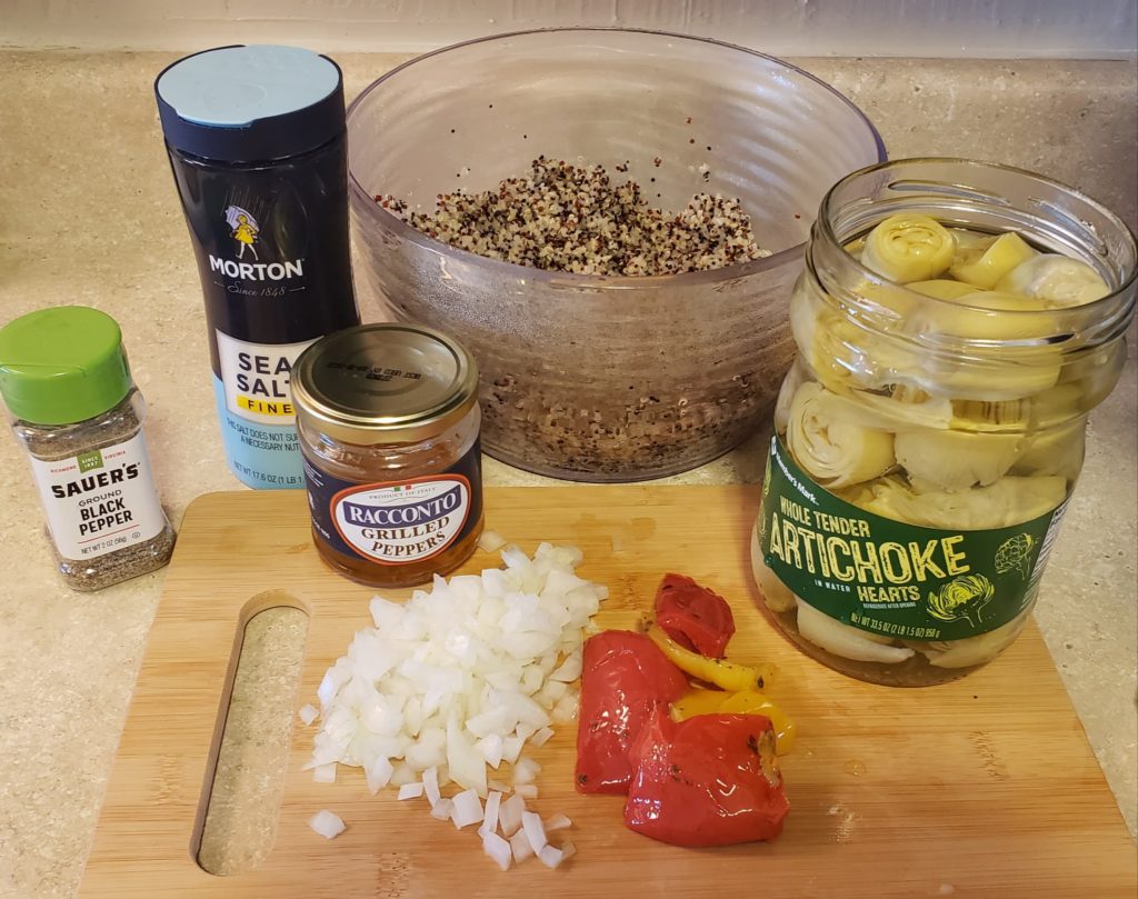 ingredients quinoa bowl recipe