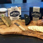 Selection of Miyoko's vegan cheeses