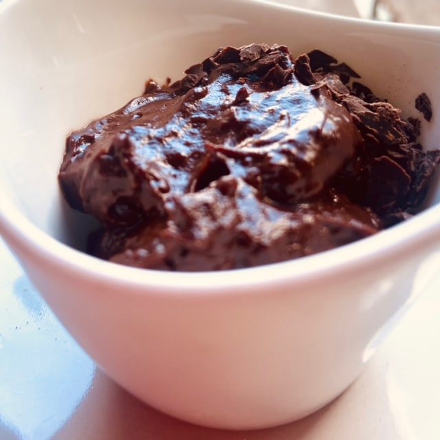 chocolate vegan pudding