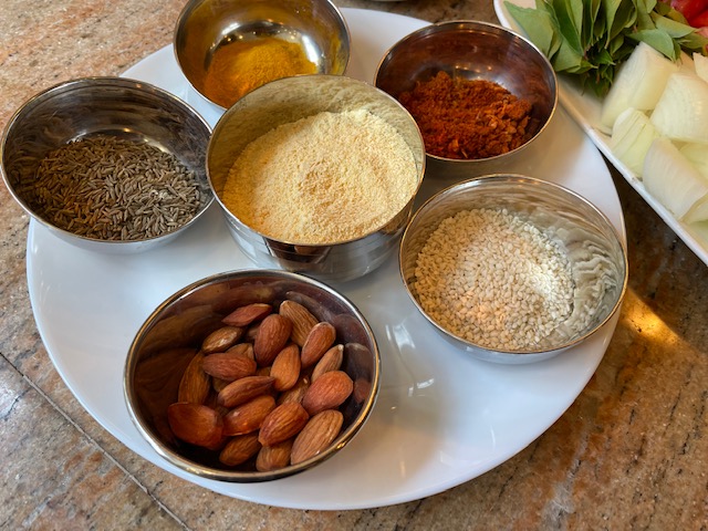 spices for vegan curry