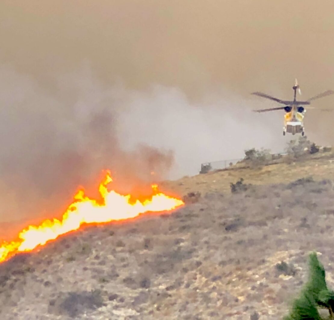 Wildfires in Malibu