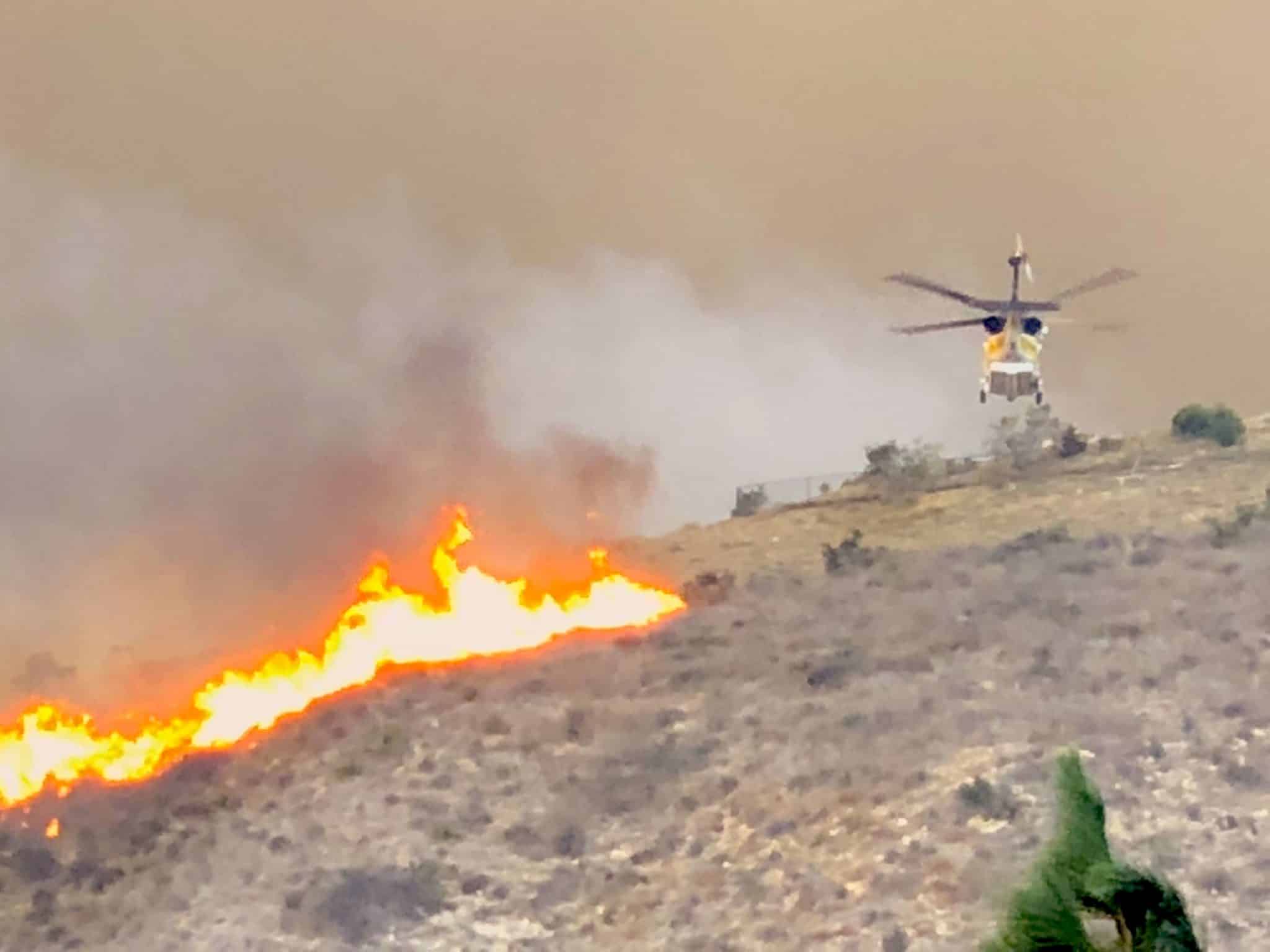 Wildfires in Malibu