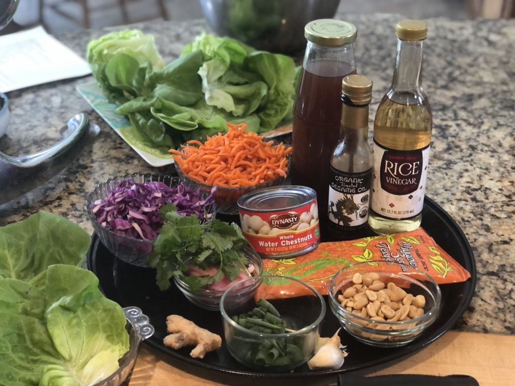 tempeh lettuce wrap ingredients