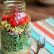 mason jar salad-southwest