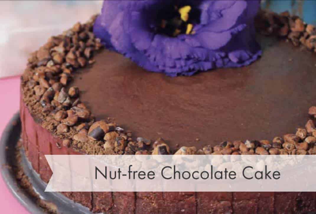 Nut-Free Chocolate Cake that's 100% guilt-free. Courtesy DrFuhrman.com