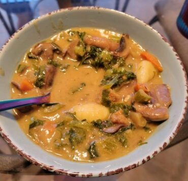 creamy kale soup