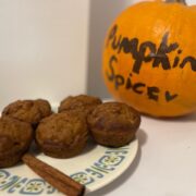 vegan pumpkin muffins