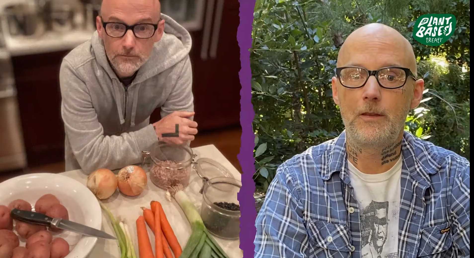 Moby is a great advocate of the vegan lifestyle