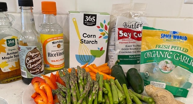 vegan stir fry recipe ingredients