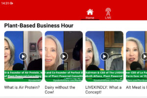 Plant Based Bussiness Hour videos at UnchainedTV App
