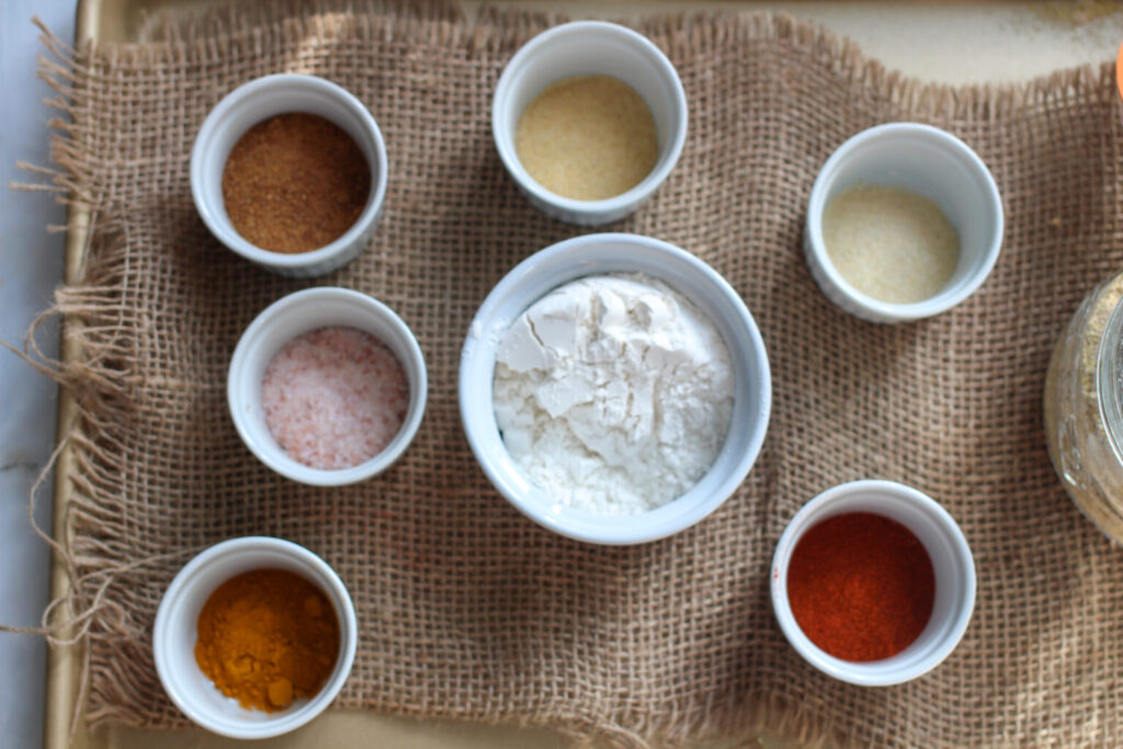 Ingredients vegan mac and cheese powder