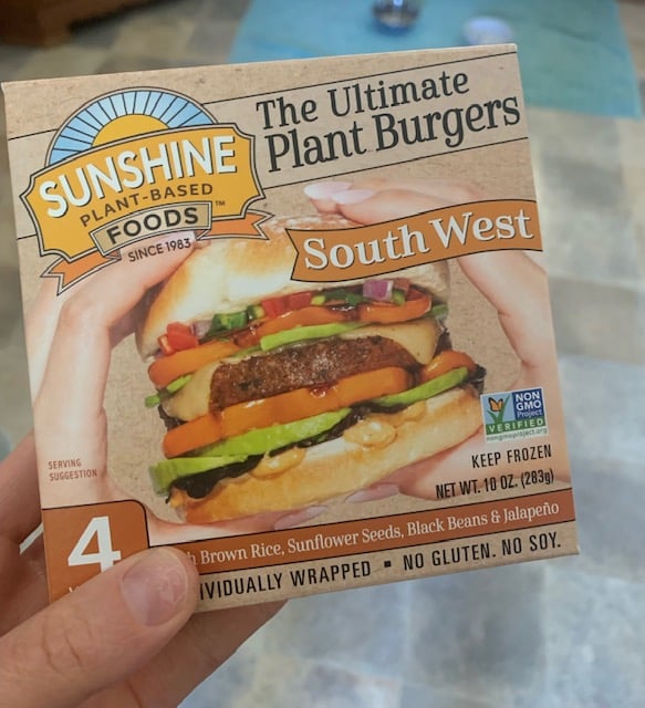 plant-based burger used in the tacos