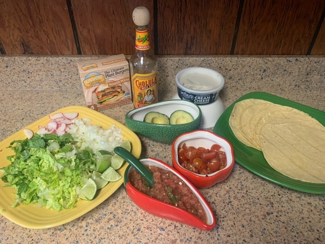 ingredients vegan tacos