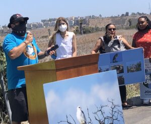 Communities of color say they oppose bulldozing LA's Ballona Wetlands.