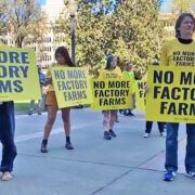 Sacramento rally ban new factory farms