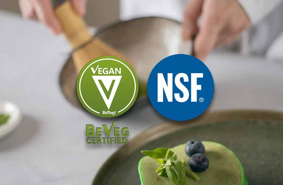 Vegan food, Vegan restaurants and Chefs, certify Vegan and use Vegan trademark to let the consumer know. BeVeg is world's only accredited Vegan logo.