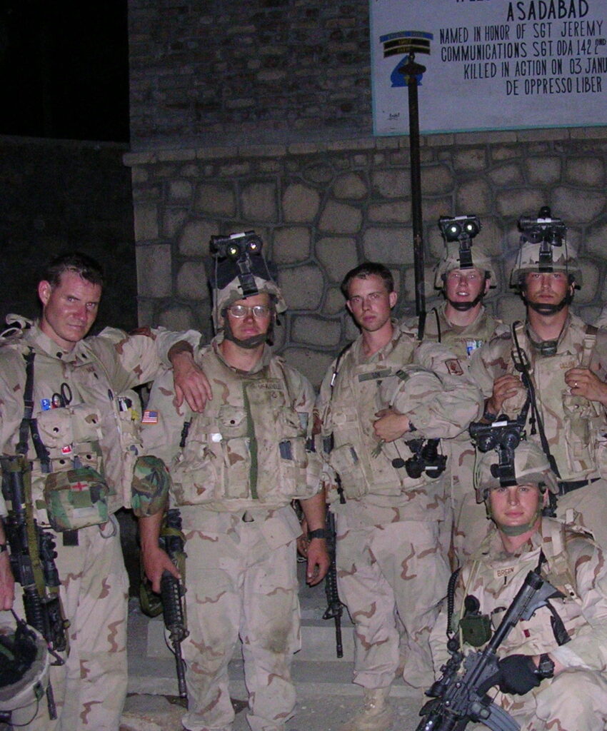 Sgt Bill Muir aka Sgt Vegan in Afganistan